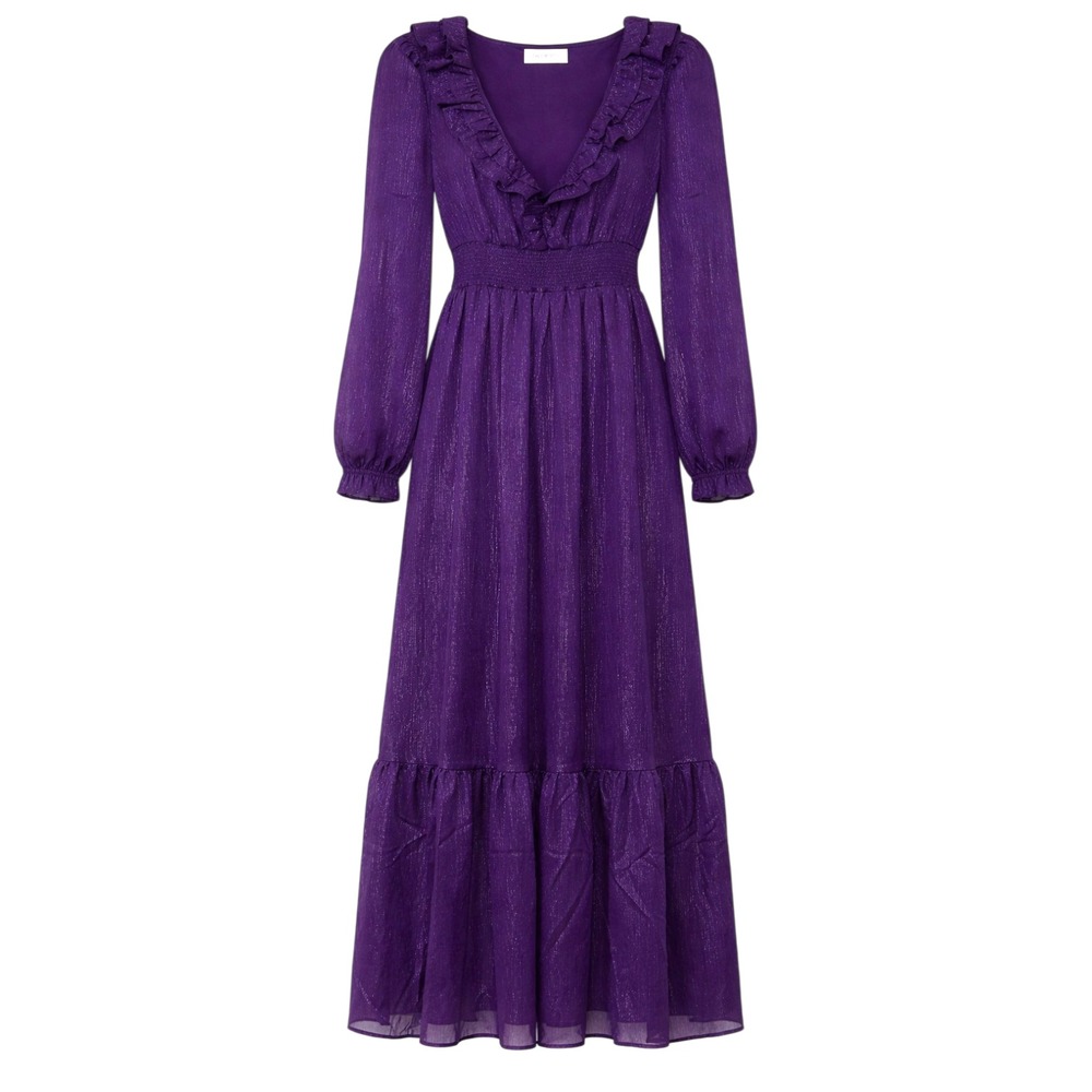 Faeriesty‎ Fairycore Maxi Dress Womens Size XS Whimsigoth Cottagecore Stardust